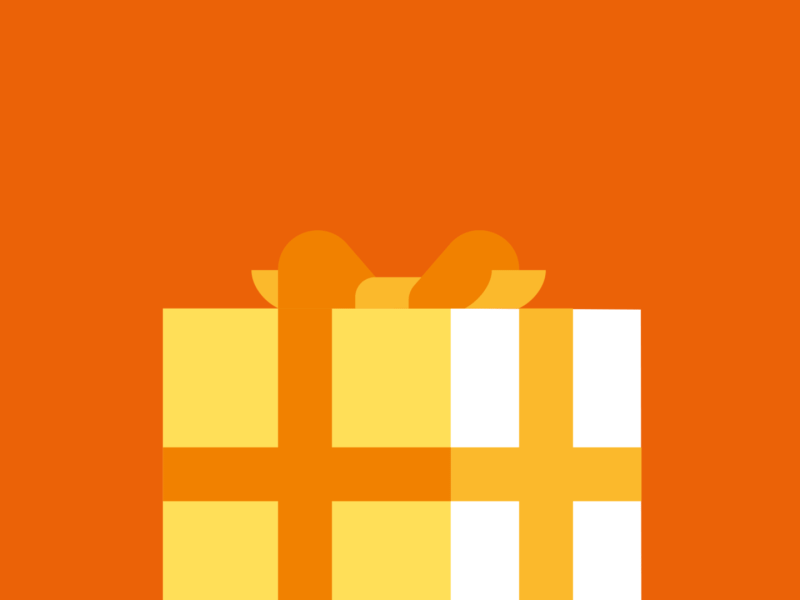 REEL '18 animation fireworks gift motion motion graphics new years present reel