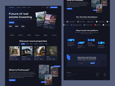 Buy and sell real estate shares crm dashboard design estate figma interface product design saas ui uiux ux