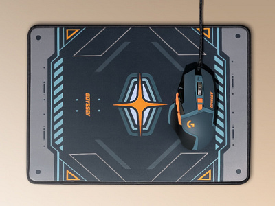 Odyssey branded mousepad and mouse. league league of legends logitech merch mousepad odyssey riot games