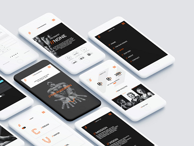 Spectra Athletics mobile site app digital design iphone mobile prototypes screens type ui deisgn uiux uiuxdesign user interface ux design web design website