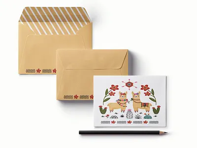 Envelope banner design branding design illustration print typography