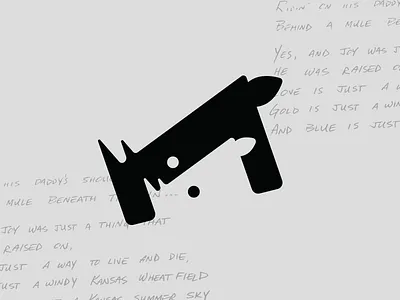 Dad animal father icon logo rhino symbol