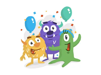 The team cartoon cartoon art charachter design character illustration ilustration