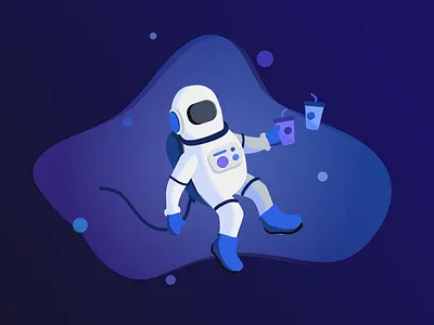 Astronaut app art art entertainment art challenge astronaut branding design drawing flat design graphic graphic art identity illustration illustration art isometric phone app pop up space ux vector