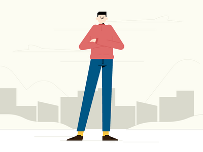 Don Señor aftereffects animation characterdesign design flat illustration illustrator motion motiongraphics vector