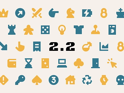 Chunk 2.2 chunky figma free icon icon pack icon set iconography small ui