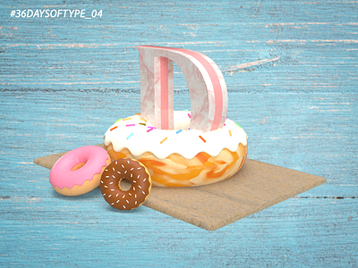 D for 36 Days of Type 36daysoftype 36daysoftype 04 36daysoftype d 36daysoftyped 3d type 3d typography daily challange daily inspiration digital 3d digital art foodandtype graphic design type type art type challenge type daily typograhy