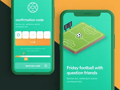 Soccer Game app branding color footbal game icon illustration logo soccer ball ui ux vector