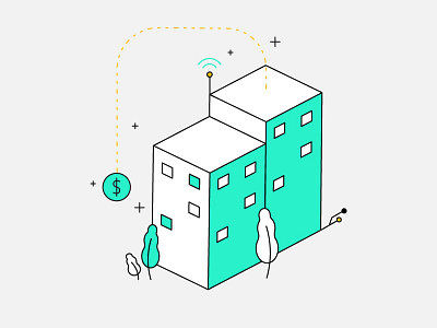 Isometric City city finance infrastructure isometric