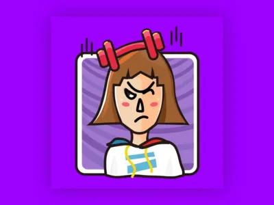 I draw an ideal picture of me illustration