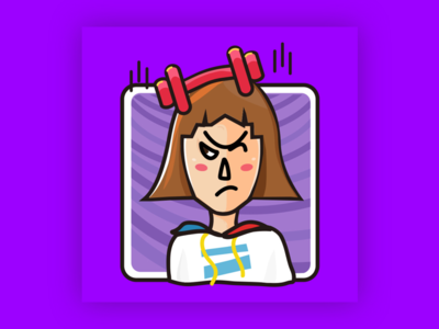 I draw an ideal picture of me illustration