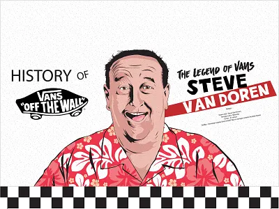 Van Doren design illustration sneakers vans
