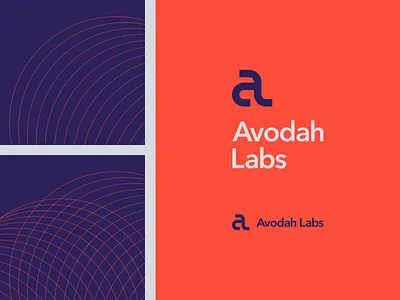 Avodah Labs a brand branding letter letter a lettermark logo logo design logotype monogram pattern textures typography wordmark