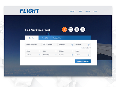 Flight Booking Web booking app flight app flight booking flight booking app flight search ui ux design ui kit web design