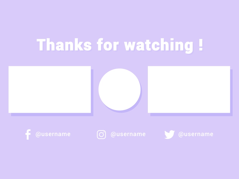 Clean Minimal Tumblr Style YouTube Endscreen Template after effects after effects animation after effects template endscreen endscreen outro template free template tumblr tumblr style youtube endscreen youtube outro endscreen youtube outro template