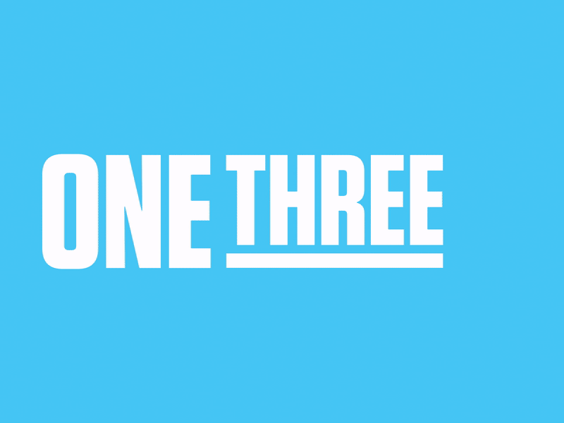 Onethree / 13 | KnowHow 13 cover design creating creative process logo design making of onethree process flow