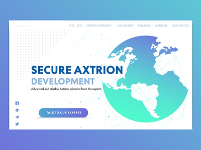 Secure Axt creative css design html illustration inspiration php web web design webdevelopment website concept webui