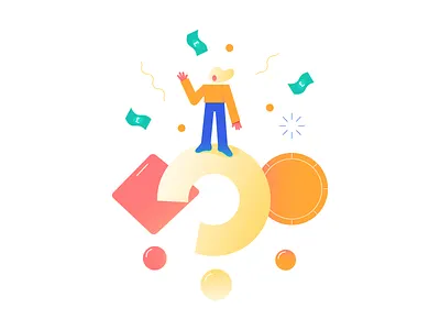 Pockee Illustration Series app banking character family finance fintech illustration kids minimal vector