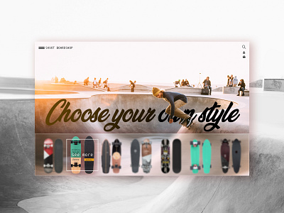 Board store brand branding color design graphic design interface interface design interface designer landing landing design landing page skateboard skateboard design ui uidesign ux ux ui design web website website design