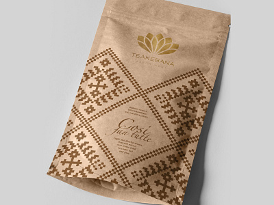 Teakebana chineseletters clean graphic graphicdesign japaneseletters kanji labeldesign logotype minimal packaging sophisticated teadesign typography