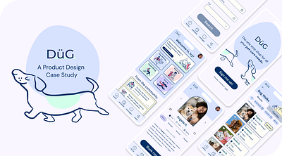 Düg - Case Study branding design graphic design ui ux