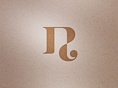 R letter type logo mark monogram