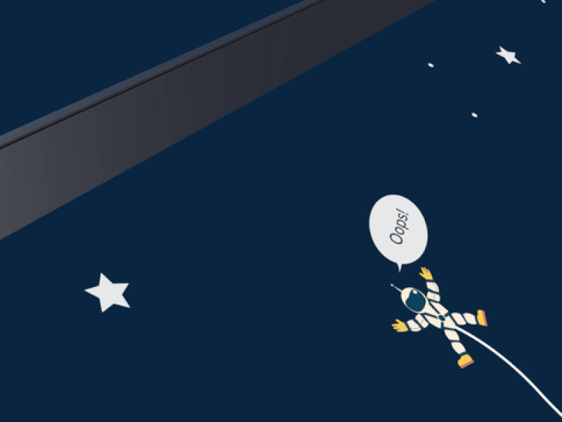 Ooops! Page not found 404 error astronaut error lost lost in space page not found