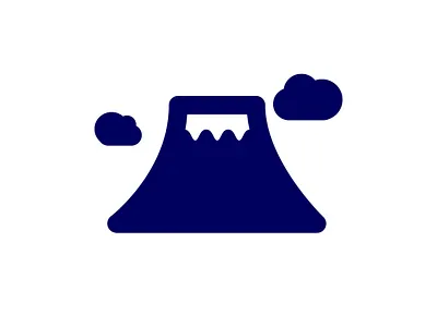 Mt. Fuji Icon design fuji graphic design icon japan mt fuji simple vector