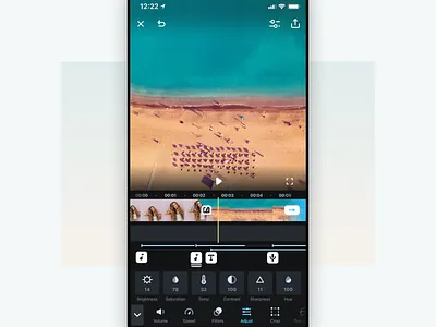 Introducing Splice app audio cinema editor icon ios lightroom movie photo preview splice tabbar tool video