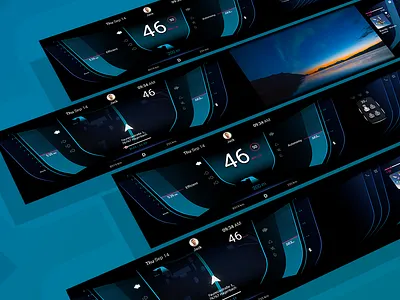 Ui Dashboard app automotive car design illustration ui ux