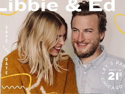 Save The Date invitation save the date typeography wedding