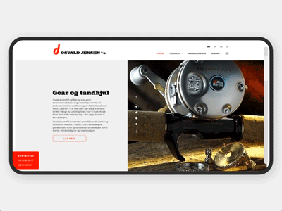 Landingpage black design minimalistic ui webdesign website white