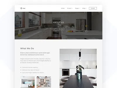 inox - Kitchen & Interior Design Template agency corporate creative exterior html5 interior kitchen landing modern design parallax portfolio saas