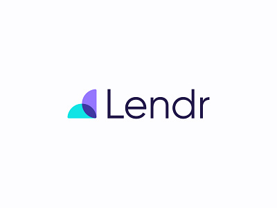 Lendr blue clean clever colored creative design dribbble identity illustration leaf letter logo new professional red top typography unique vector