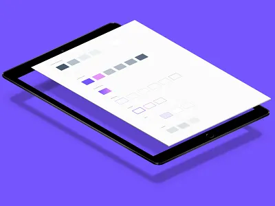 Spendo | Style Guide: Colors branding clean color design graphic design identity minimal simple sketch ui ui design ux ux design web web design