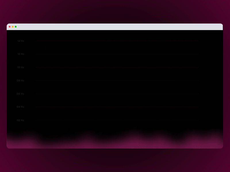 Quick wavy web menu concept concept menu bar motion waves web web design