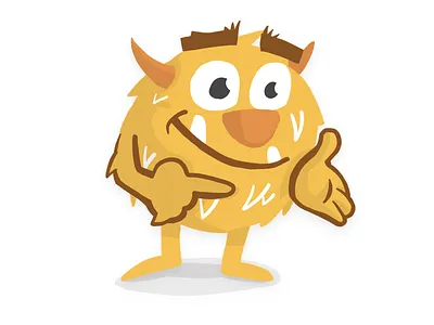 Glen - Happy cartoon cartoon art charachter design character doodle hand drawn illustration ilustration monster ui