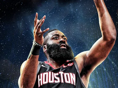 2018-2019 SCORING CHAMP houston rockets james harden nba
