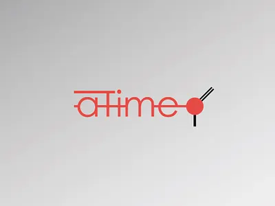 aTimeo brand concept logo logo design vector