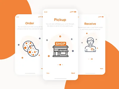 Cookies app #1 app colorfull cookie design ecommerce ui uidesign ux uxdesign