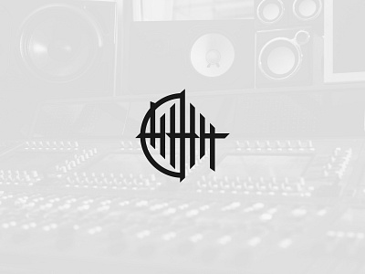 Simptomaponika artist logo logo design music artist sound vector