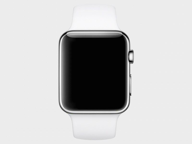 Smartwatch Jelly effect 2d animation ae gif jelly effect motion graphics popup smartwatch