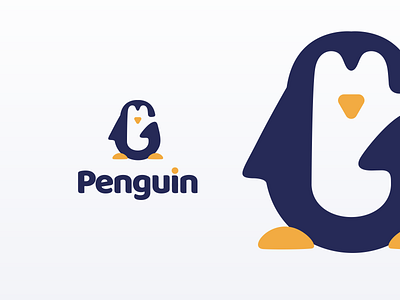 Letter G and Penguin logo animal logo animation brand branding garagephic graphic design illustration letter g logo logo minimal penguin penguin logo ui ux vector web website