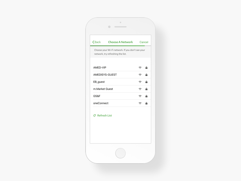 Wi-Fi Connection Animation app app animation iot motion design native app ui design
