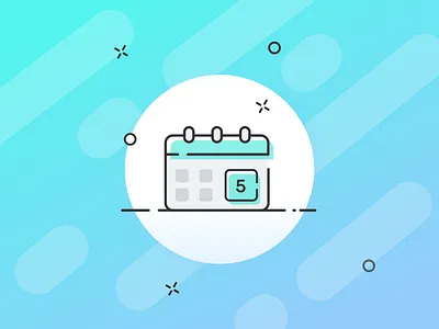 Mark it in your calendar app calendar creative design icon icondesign illustration ios mobile service ui uiux vector web