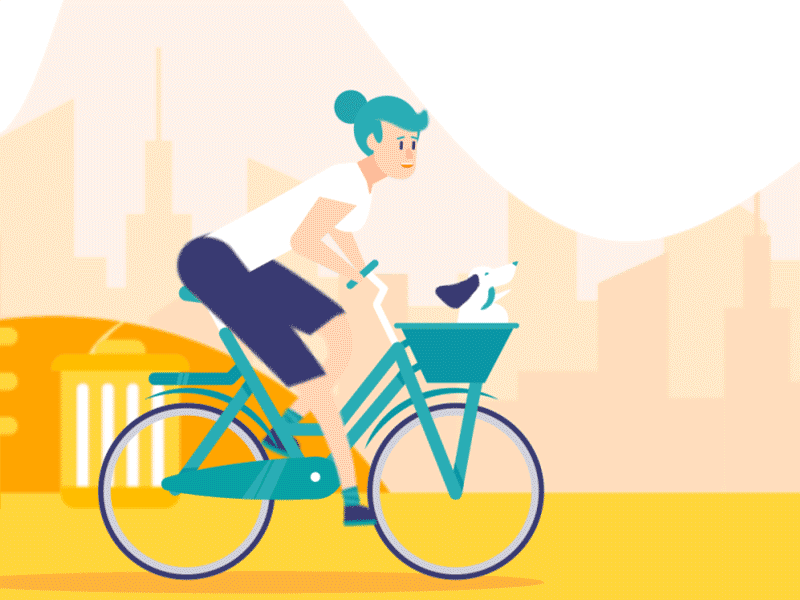 The bike's girl