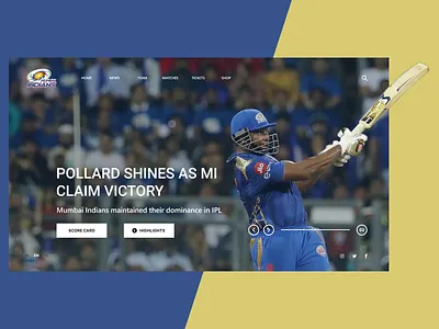 Daily UI Challenge 003 - Landing Page UI adobe xd app app concept cricket daily challange dailyui design india indians inspiration interaction interface design landing page madewithxd minimal mumbai ui user interface web web design