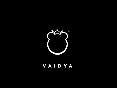 Vaidya Cannabis Logo bear logo brand branding cannabis cannabis brand cannabis design cannabis logo design graphic design graphics logo logo design logos vector