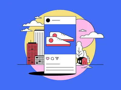 Personalized Retargeting ads branding design email illustration line work retargeting