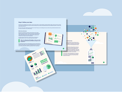 Rattle - Ebook brand colors data visualization design digital illustration ebook ebook layout graphic design illustration information design layout design page layout design storytelling with data